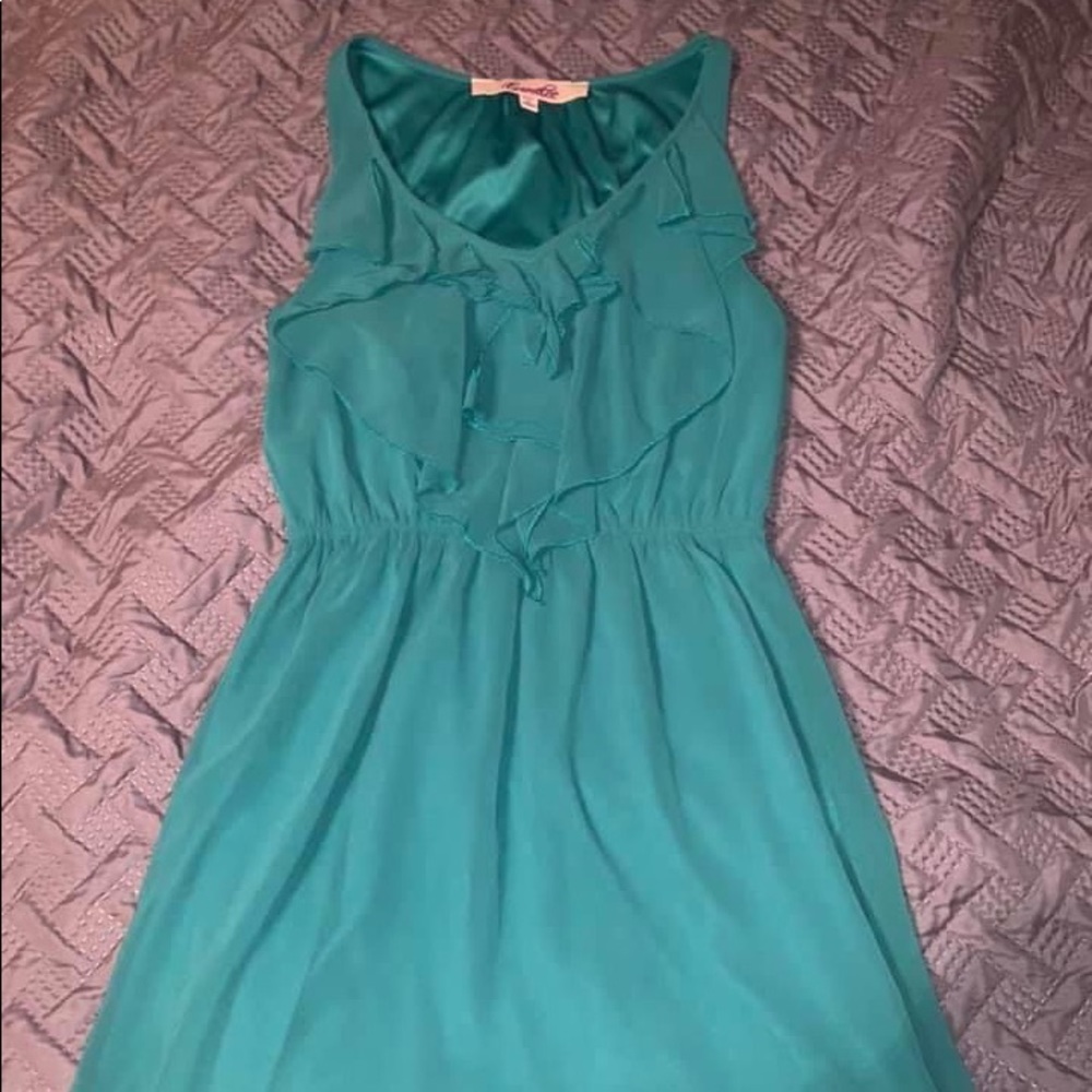 Emerald dress
